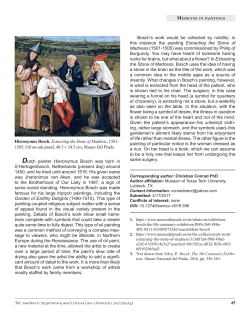 45 Dutch painter Hieronymus Bosch was born in S`Hertogenbosch