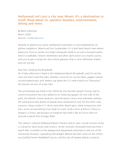 Hollywood in the Spotlight