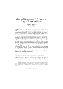 Guns and Government - University of Hawaii Press