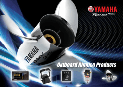 Outboard Rigging Products - Yamaha Motor New Zealand