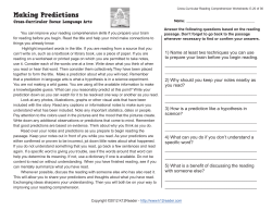 5th Grade Reading Comprehension Worksheets | Fifth Grade