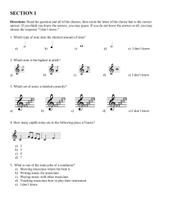 Grade 3 SLO pre-test
