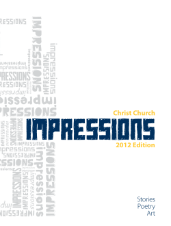 2012 Edition - Christ Church Grammar School