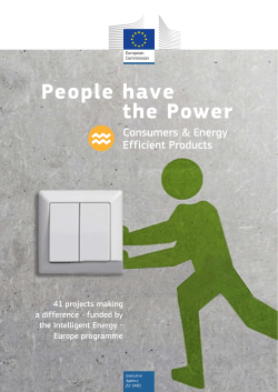 People have the Power - European Commission