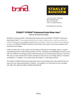 STANLEY&reg; FATMAX&reg; Professional Grade Water Hose