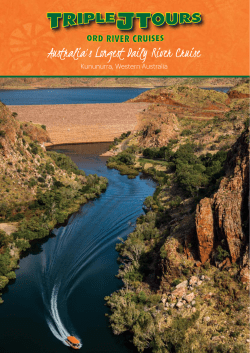 Australia`s longest daily river cruise