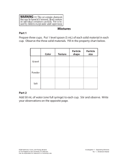 Science Notebook Masters(Full Sheet)
