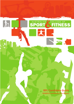 - Australian College of Sport and Fitness