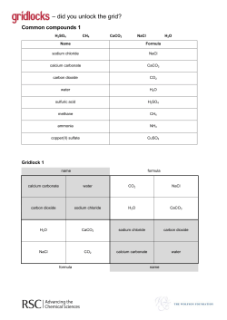 Common Compounds