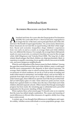 Introduction - Russell Sage Foundation