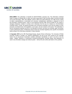 Introduction to the Calculator and Review of Mortgage Finance