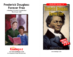 Frederick Douglass: Forever Free