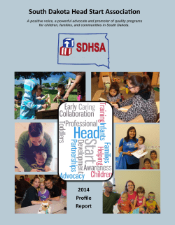 2014 - South Dakota Head Start