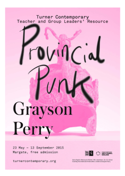 Grayson Perry: Provincial Punk
