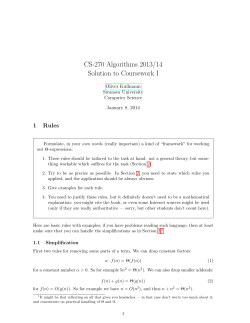 Solution - Department of Computer Science