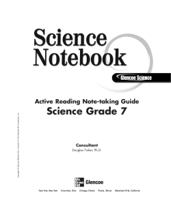 Science Notebook