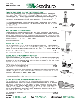 Page 45 Weight Testers