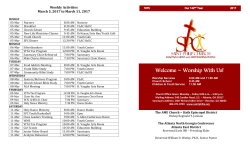 March 5, 2017 - Saint Philip AME Church