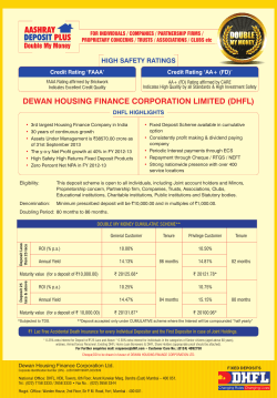 Aashray Deposit Form (Double my money)-revised-for cd