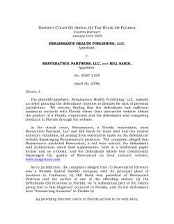 4D07-2195-Renaissance Health Publishing, LLC v. Resveratrol