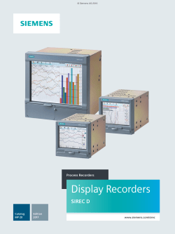Catalog MP 20 &bull; 2017 - Siemens Global Website