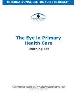 The Eye in Primary Health Care
