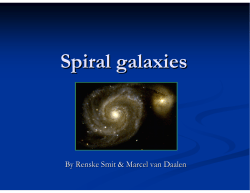 Spiral galaxies