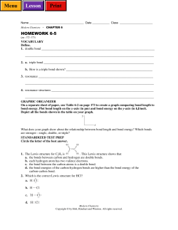 Modern Chemistry CHAPTER 6 HOMEWORK 6-5