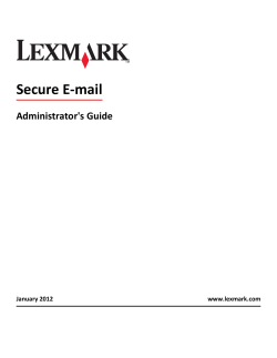 Secure E-mail