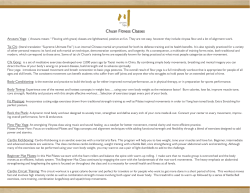 Chuan Fitness Classes
