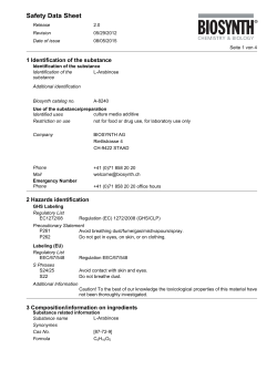 Safety Data Sheet