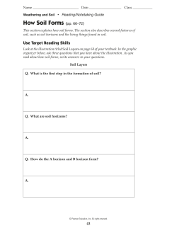 How Soil Forms (pp. 66&ndash;72)