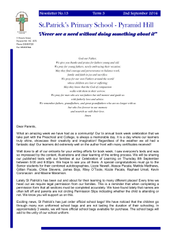 - St Patrick`s, Pyramid Hill