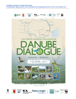 NatuRegio_floodplains Training Programme
