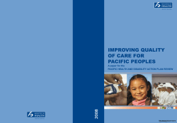 Improving Quality of Care for Pacific Peoples