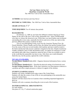 TITLE OF LESSON - National Automobile Museum