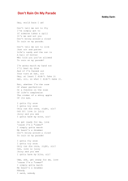 Bobby Darin Don`t Rain On My Parade - pisnicky