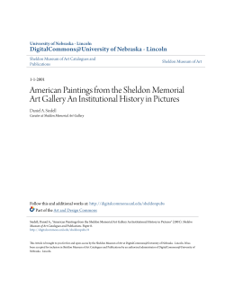American Paintings from the Sheldon Memorial Art Gallery An