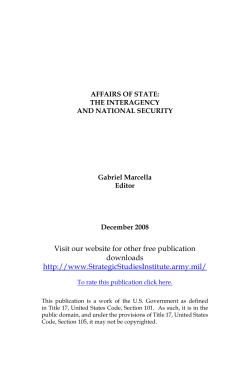 Affairs of State - The Web site cannot be found