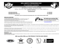 25 % discount - Kellner`s Fireworks