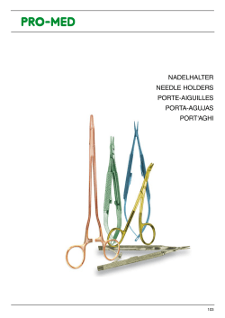 nadelhalter needle holders porte-aiguilles porta