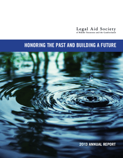 honoring the past and building a future