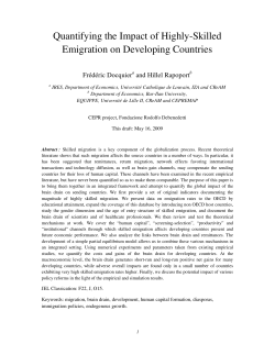 Second Report - Fondazione Rodolfo DeBenedetti