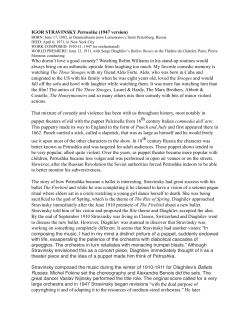 Stravinsky Petrushka 1947 final