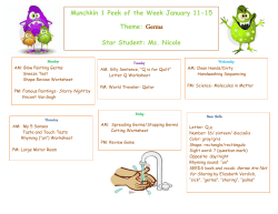 Munchkin 1 Peek of the Week January 11