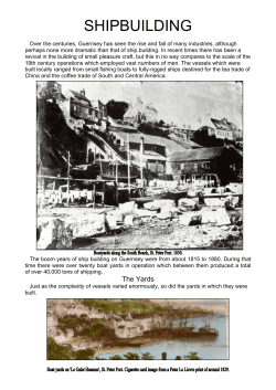 Shipbuilding - Guernsey Museums