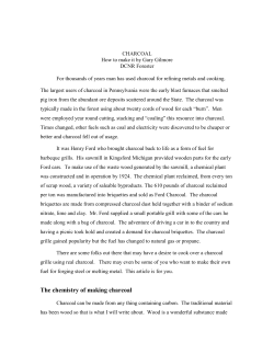 Rules of making charcoal