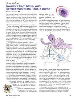 Invaders from Mars, with Commentary from Robbie Burns, by Martin