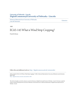 EC63-145 What is Wind Strip Cropping?