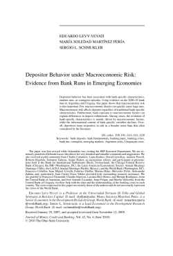 Depositor Behavior under Macroeconomic Risk